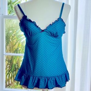 Victoria’s Secret polka dot babydoll top size small
